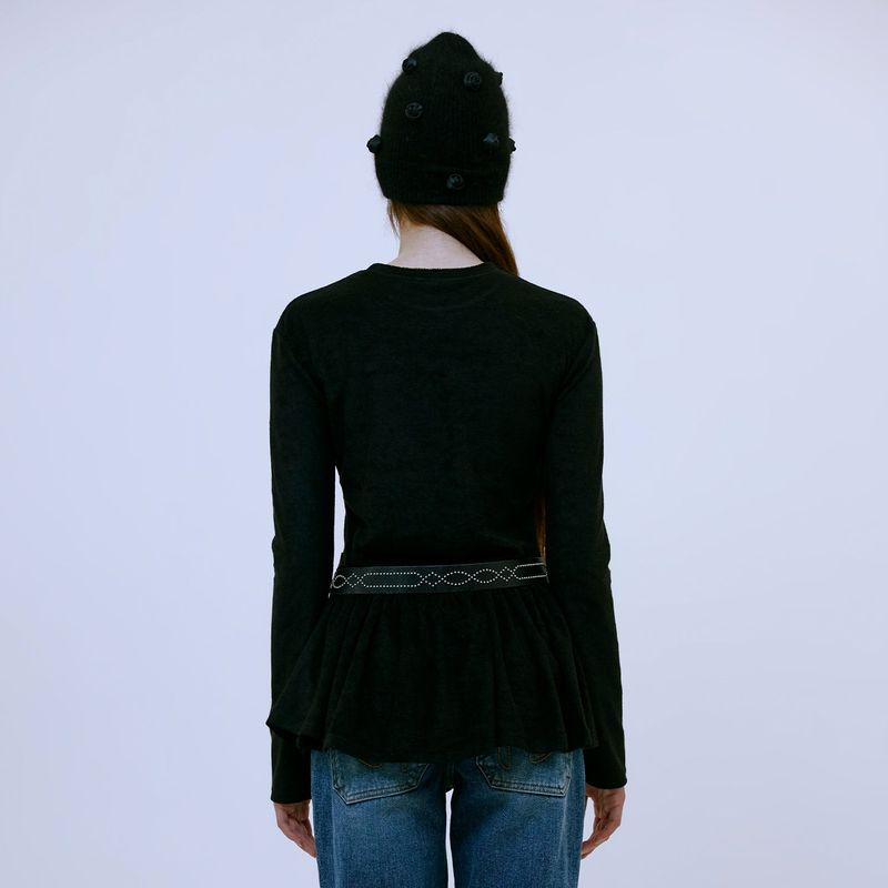Flare Edge Top (BLACK)