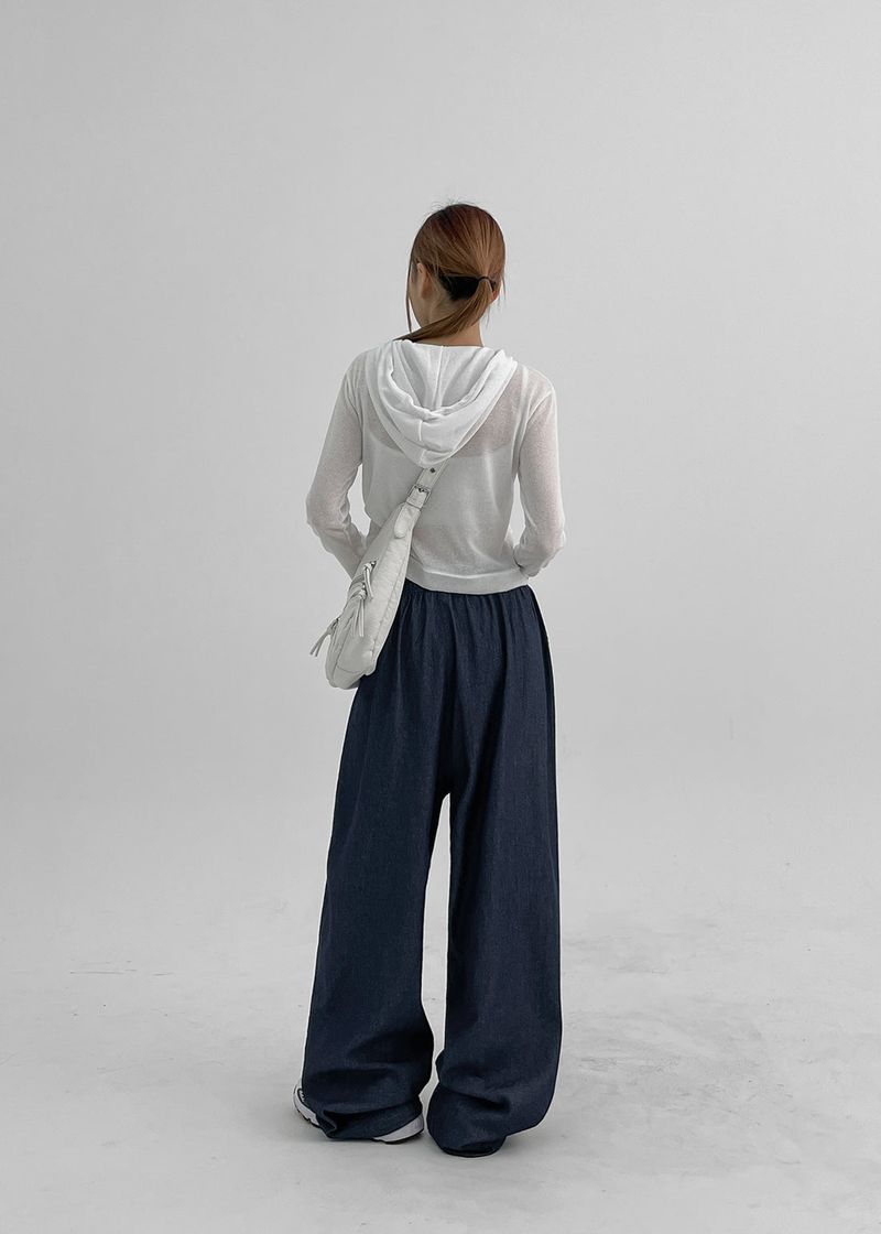 [MADE] Light Summer Banding Denim Pants
