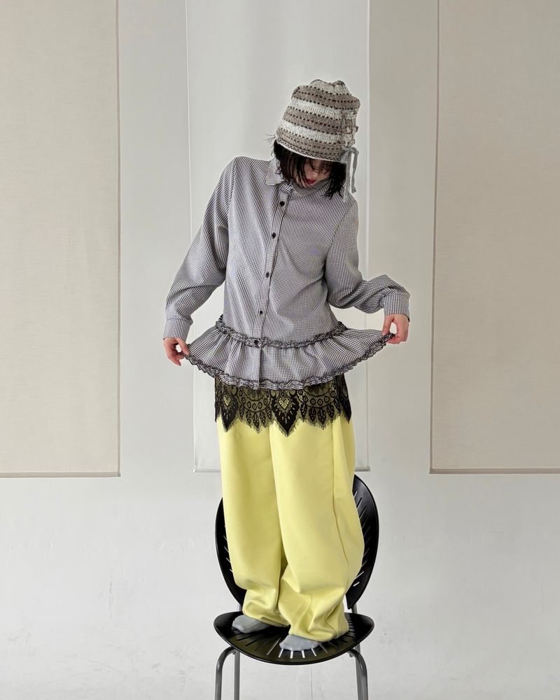 fungus(ファンガス)の「Double Frill Shirts(Tops)」