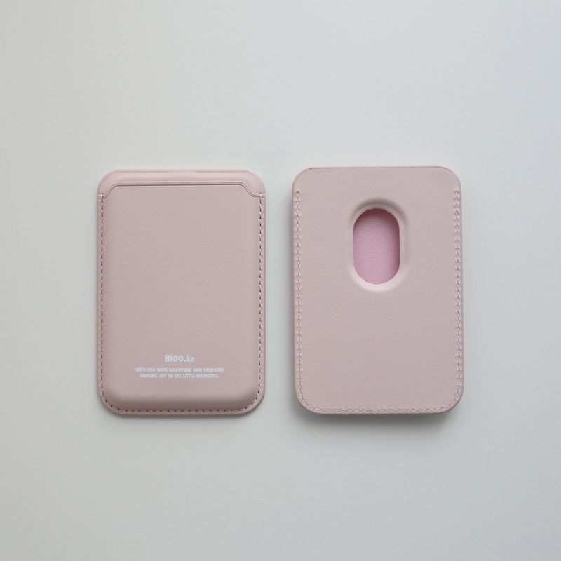 hioo magsafe wallet - pink.