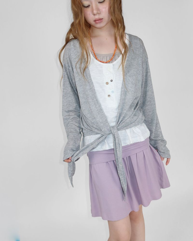 NUPHLO(ニューフロー)の「AIR WRAP CARDIGAN(Tops)」