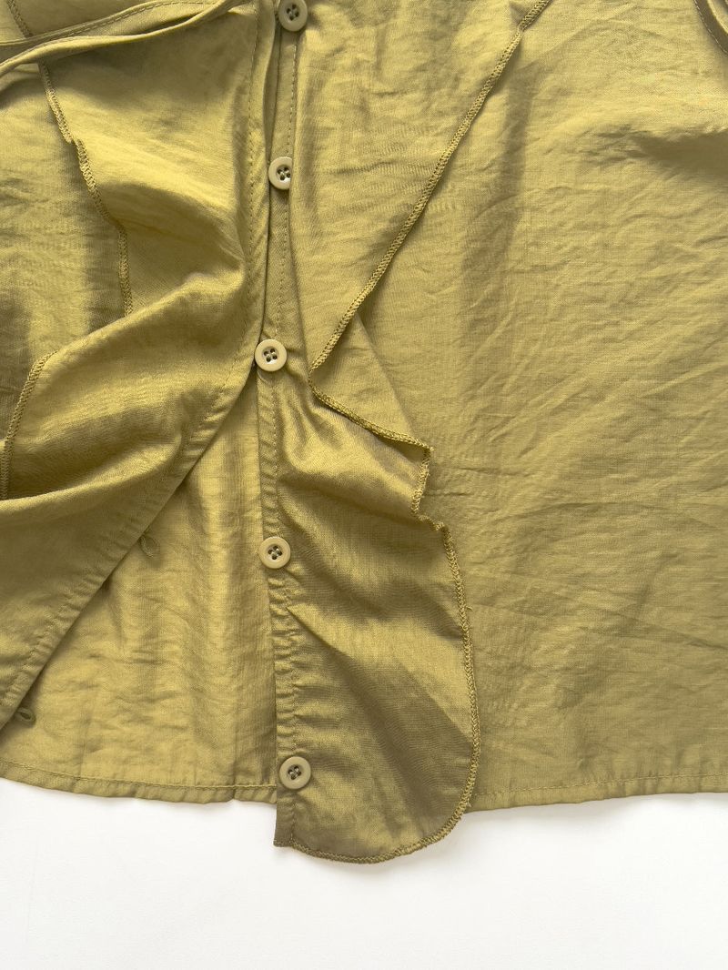 Ollie Frill Sleeveless Blouse