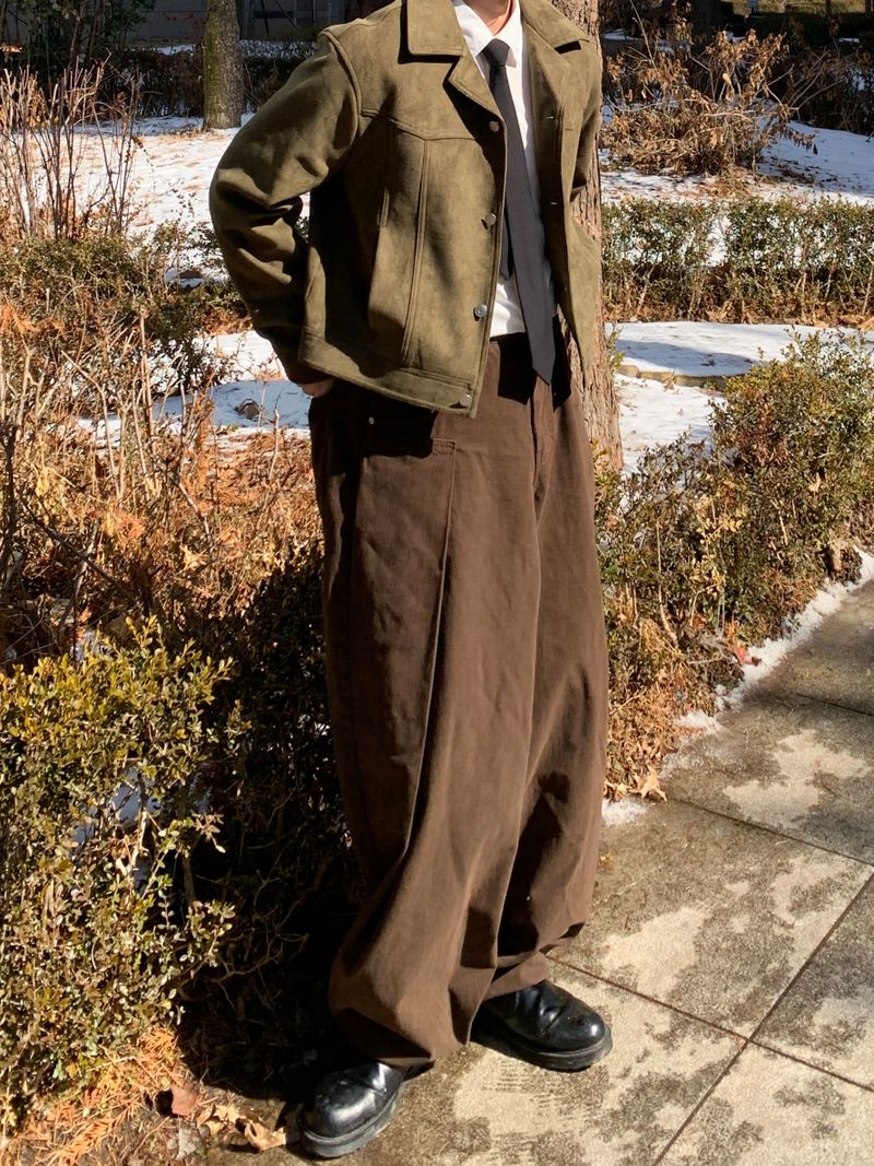 Mensfloor（メンズフロア）の「Rough Suede Crop Jacket（Jackets/Outerwear）」