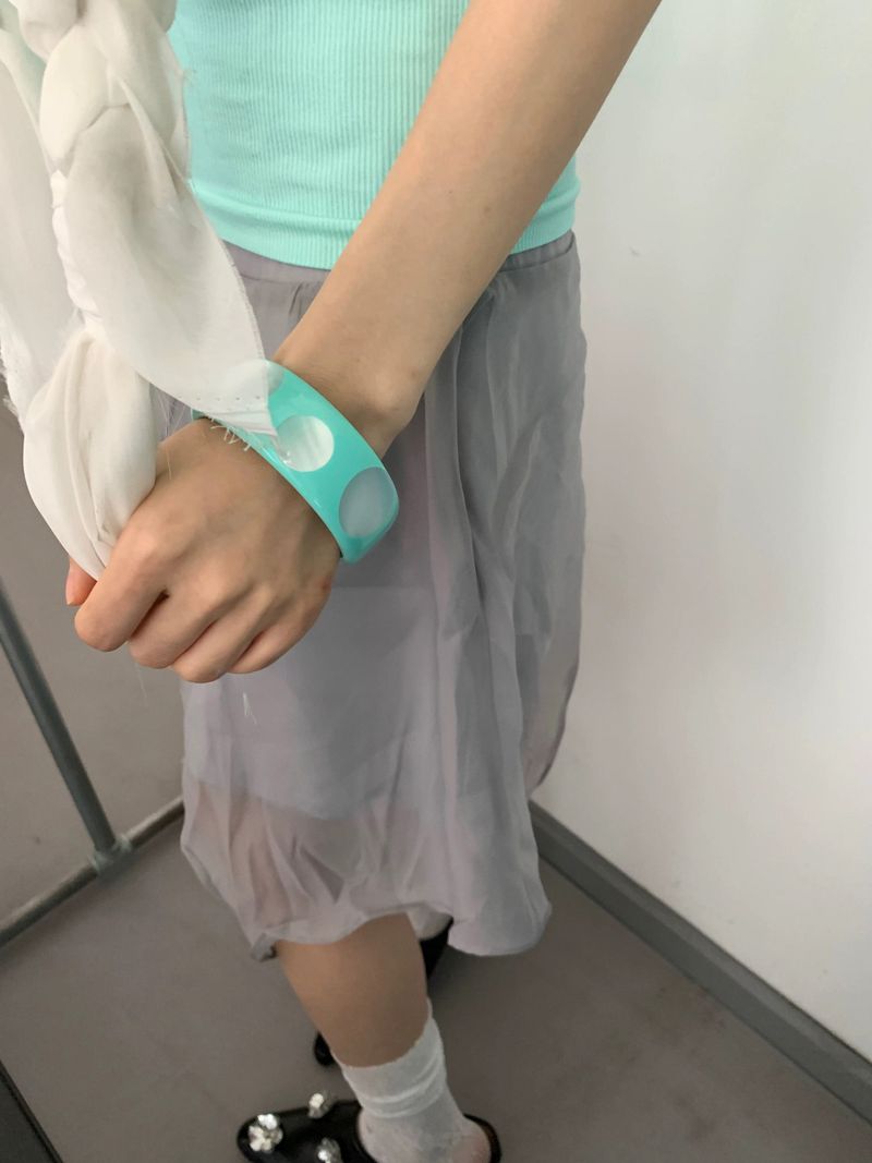 [Influencer]Mint Dot@dOt bangle@bracelet