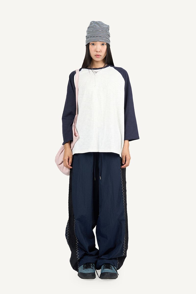 Side Stitch Nylon Pants