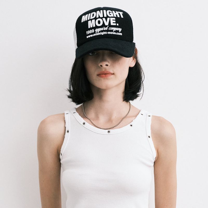 MIDNIGHT MOVE（ミッドナイトムーブ）の「tw cap (black)（Hats）」