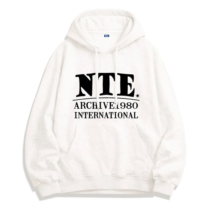 quad logo hoodie (5color)