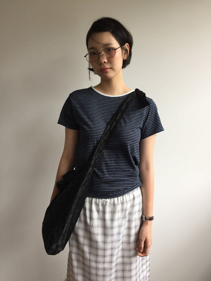 Corsage Dot Shoulder Bag (2color)