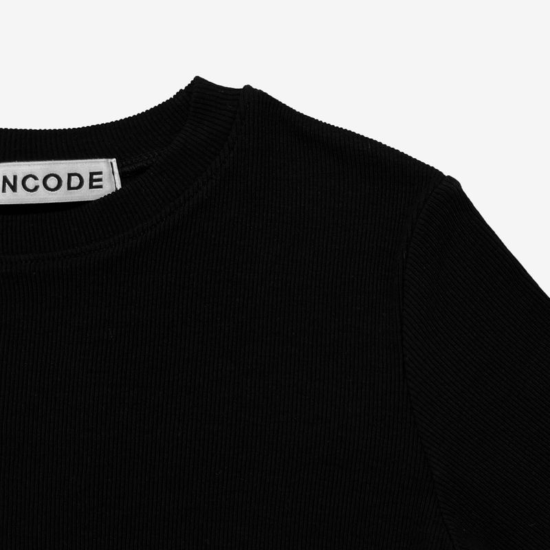 [NONCODE] レグジットストラップクロップTシャツ