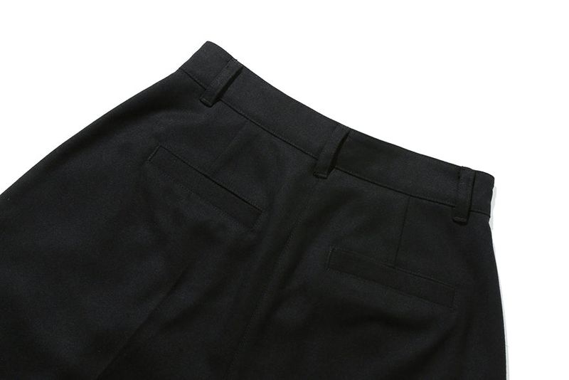 WIDE BERMUDA PANTS_BLACK