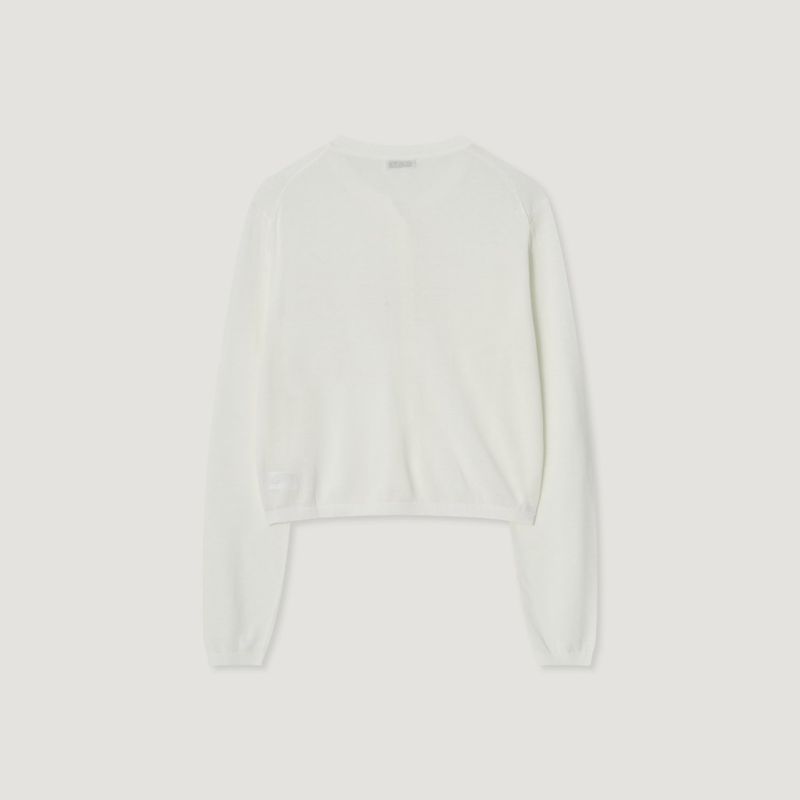Signature Wave Linen Cardigan
