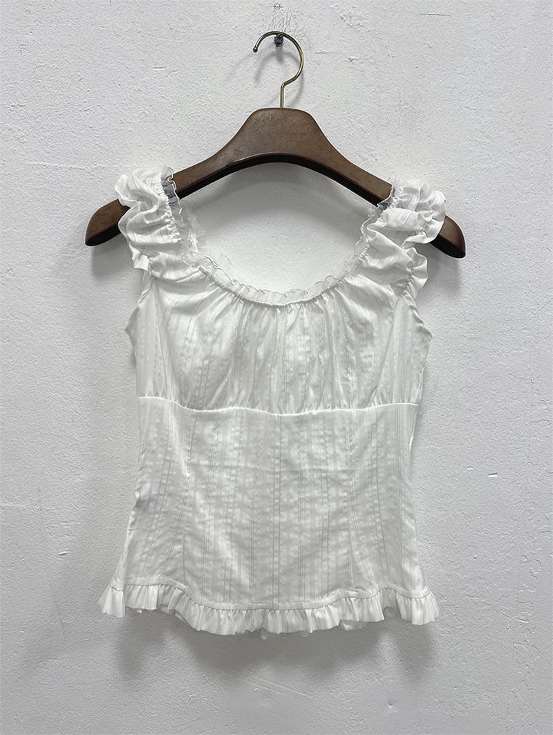 BELA LACE SLEEVELESS BLOUSE (2C)
