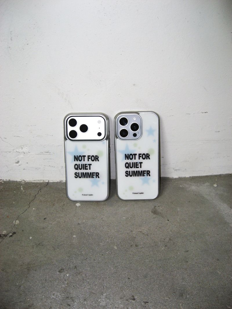 Not for quiet summer phone case