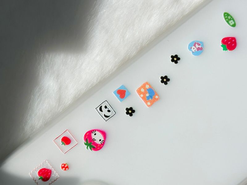 プリクラ Sticker Askiart iPhone Matt Translucent Phone Case