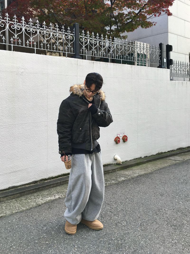 Camp Unisex Wide Fleece Pants 3C