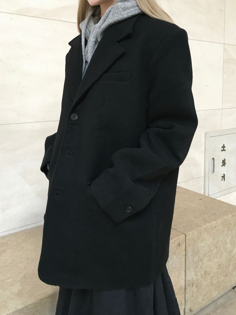Blanc Winter Overfit Blazer (3c)