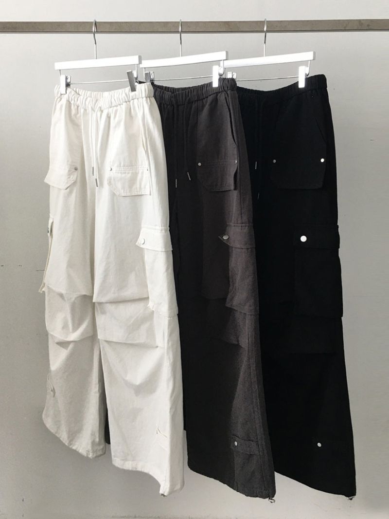 nobiyaka(ノビヤカ)の「Addition banding cargo pants(Pants)」