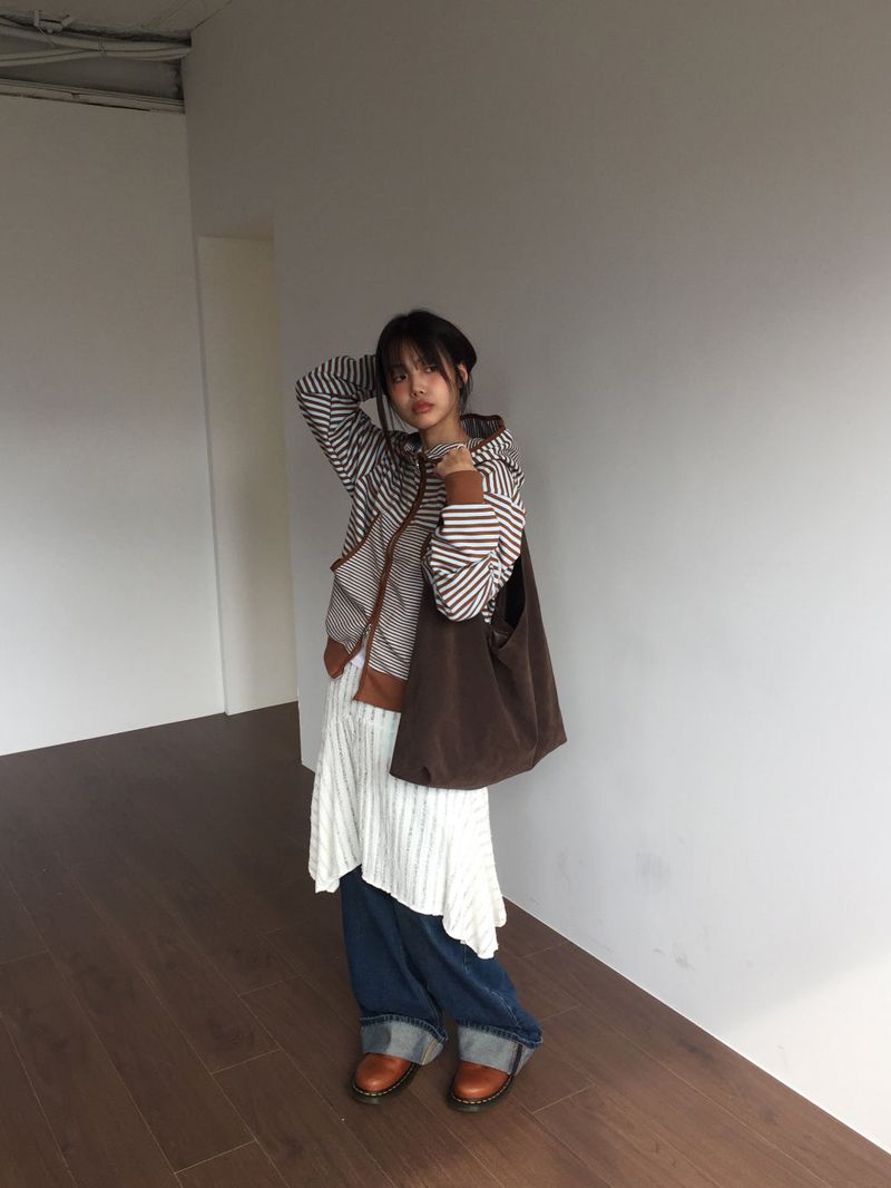 Drew Roll-Up Denim Pants (1color)