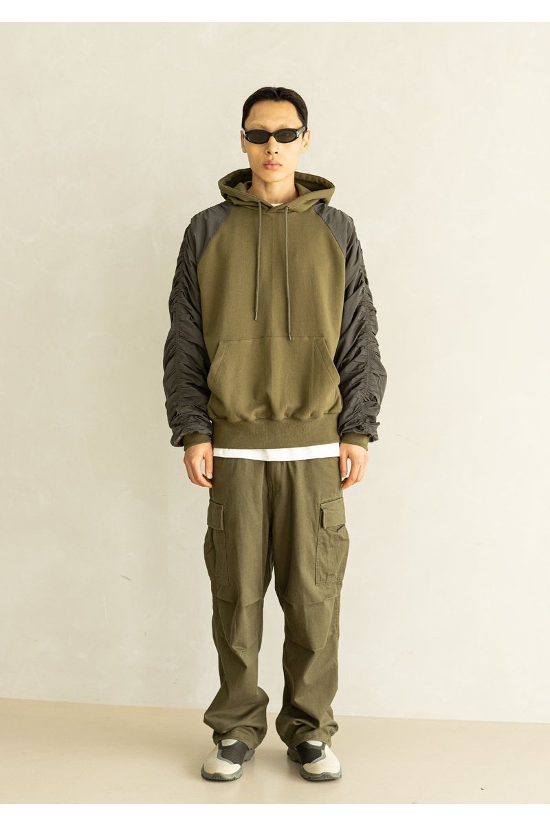 BELINE PUCKERING HOODIE MFHHD006-KK