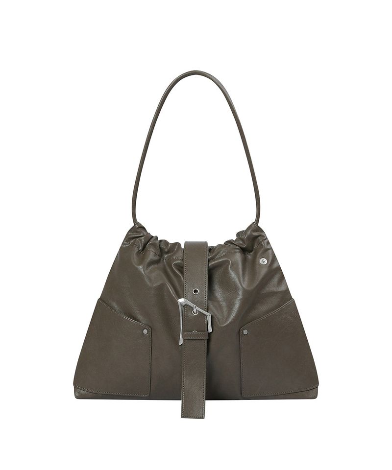 AND A ASH(アンダッシュ)の「26SS★ Trapezium draped 004 bag(Bags)」