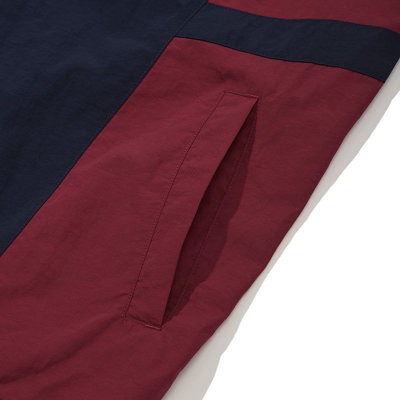 COLOR BLOCK RAGLAN JUMPER [DARK NAVY]