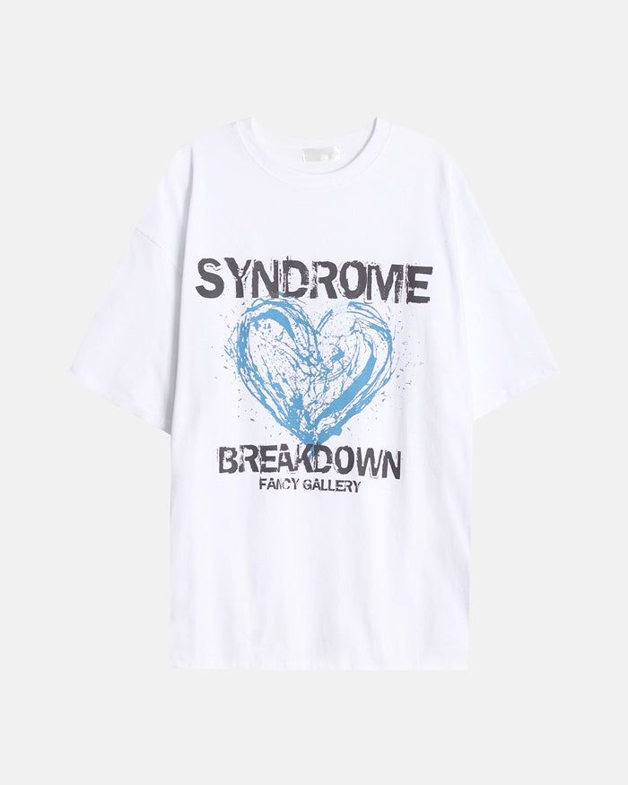 (UNISEX) Heart Syndrome Over Tee