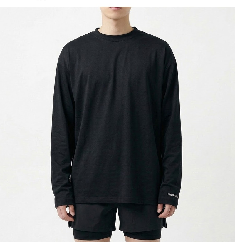 UV Cooling Active T-shirt Black