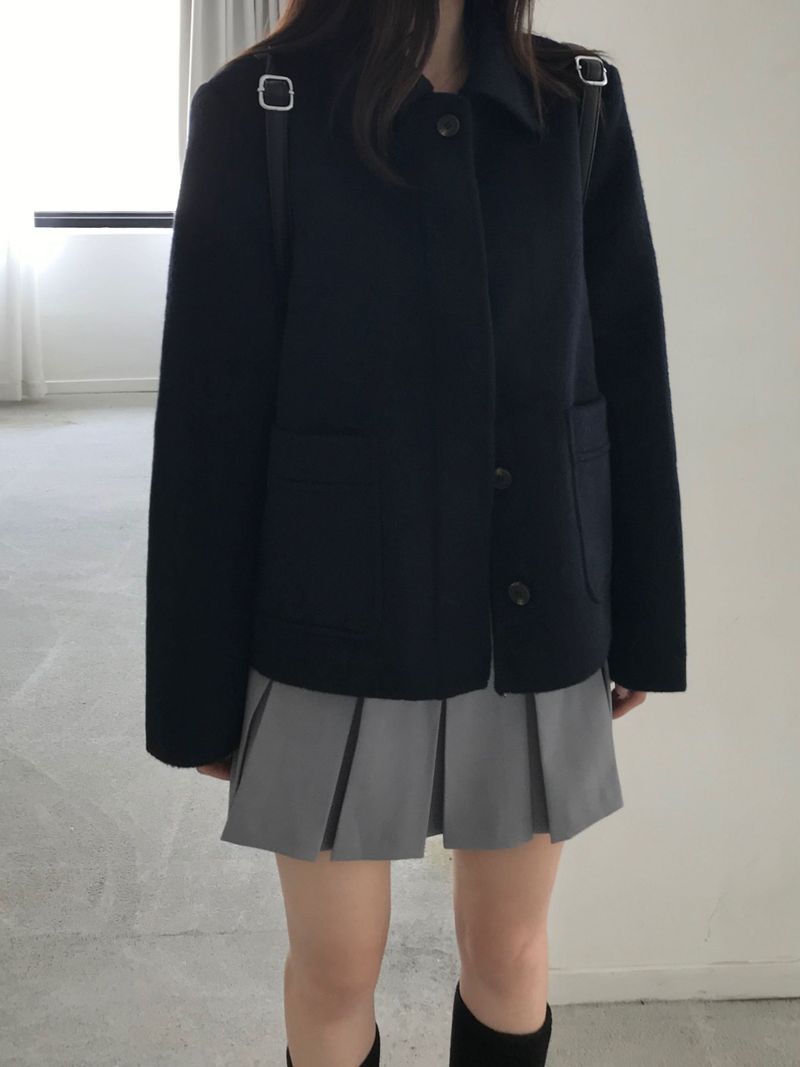 Vera Pleats Mini Skirt (3 colors)