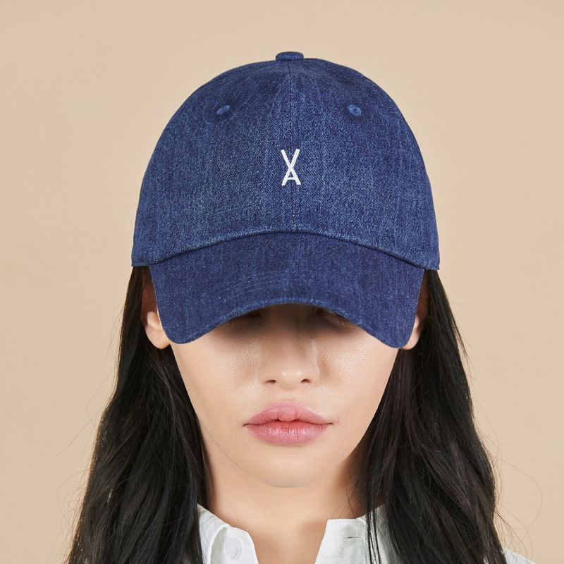 VARZAR（バザール）の「Varzar Logo Over Fit Denim Ball Cap indigo（Accessories）」