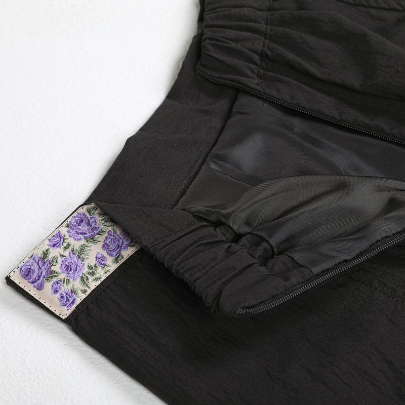 Essential flare skirt (BLACK)