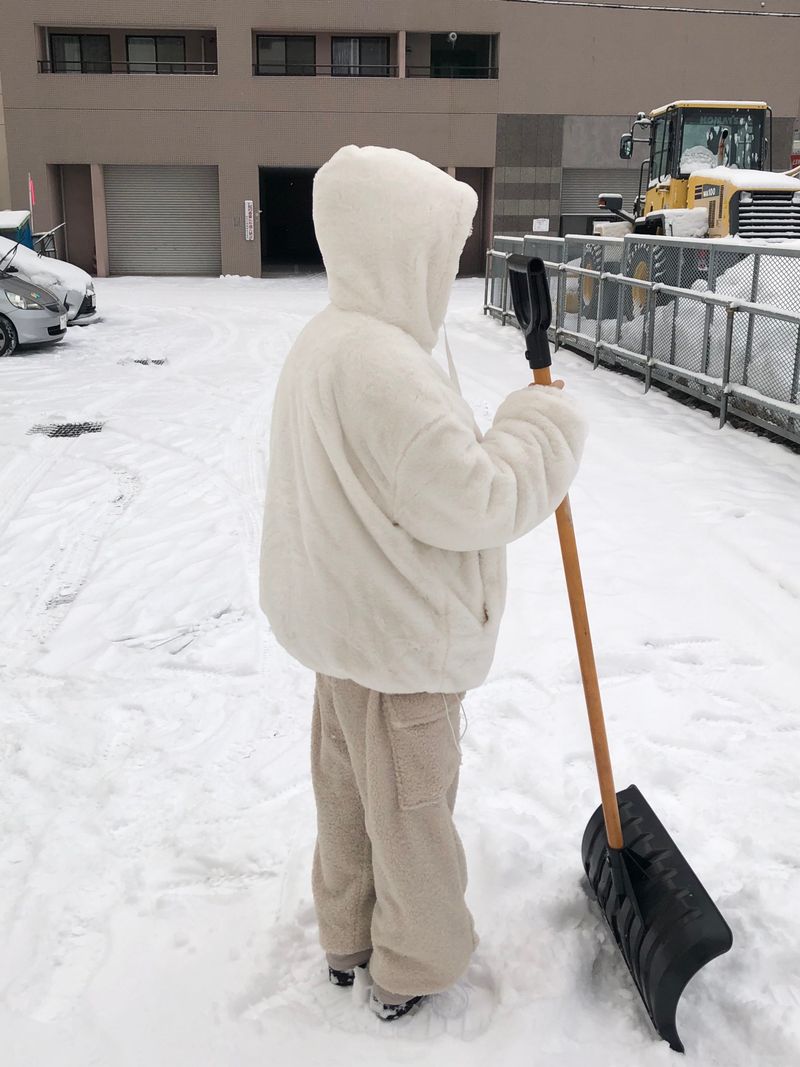 Ken & Mary fleece set up cargo pants