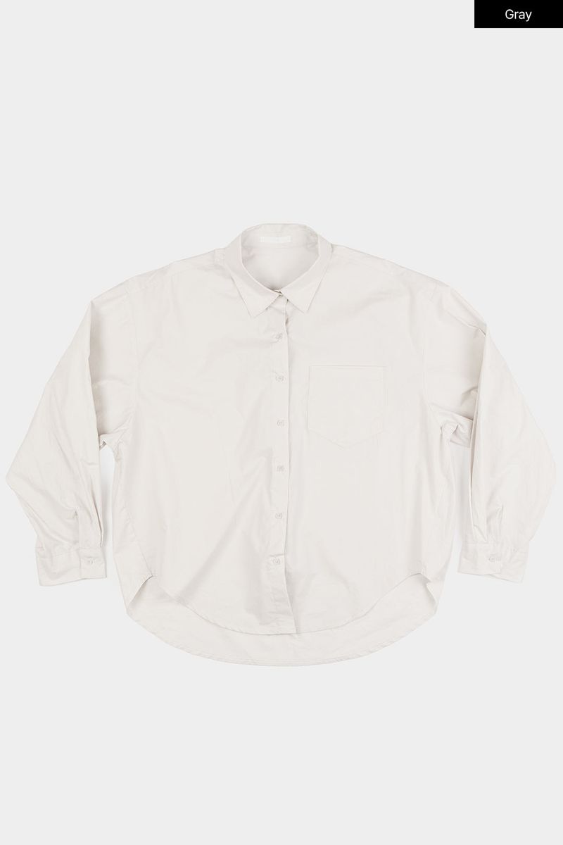 Solone basic cotton shirt
