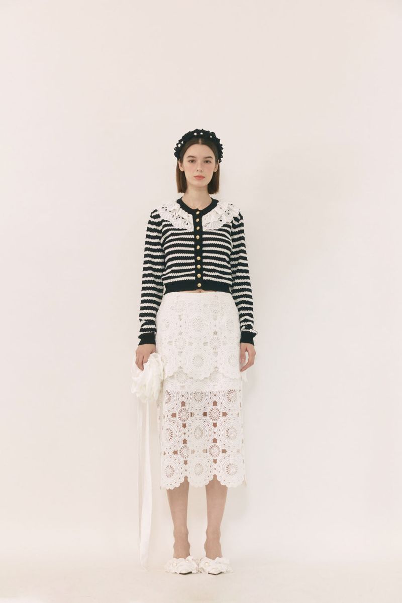 Stripe cardigan