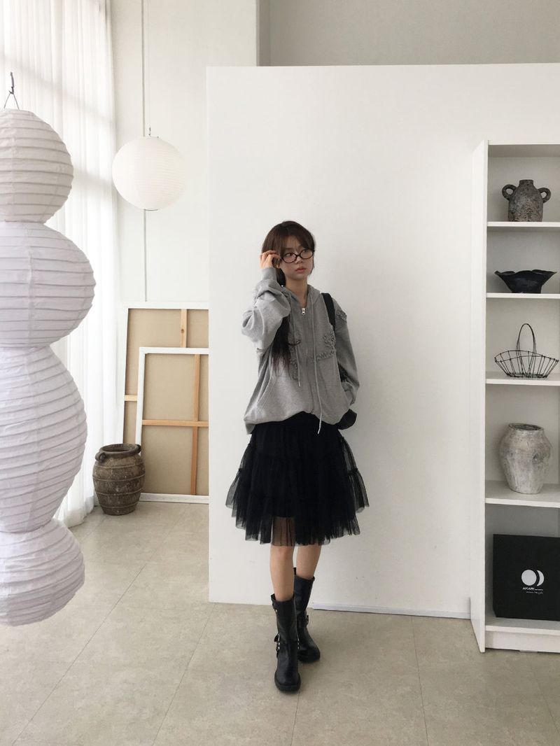 Baby sha midi skirt