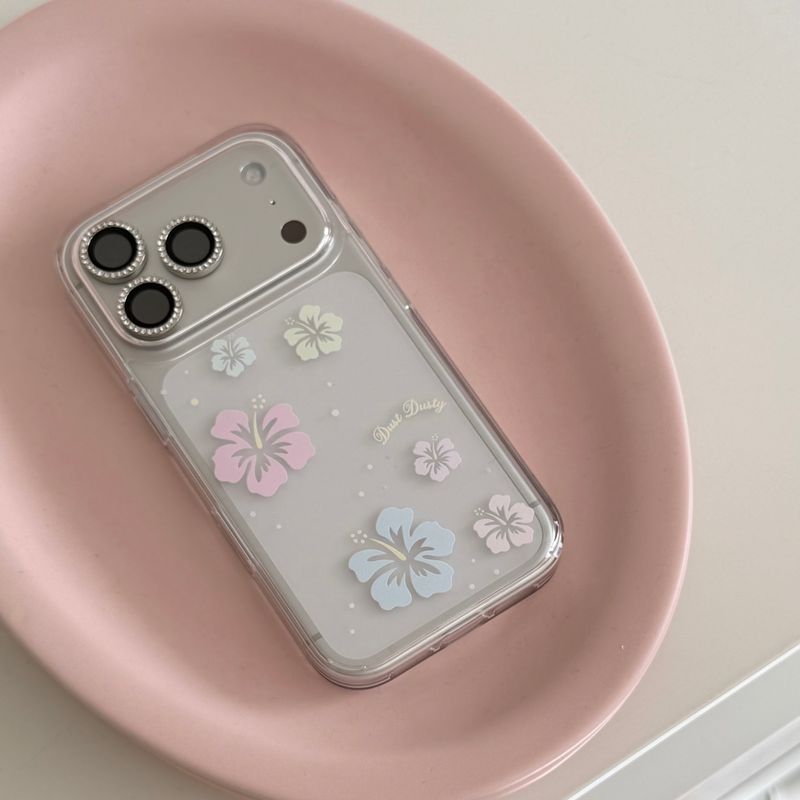 hibiscus jellhard case (pastel mix)