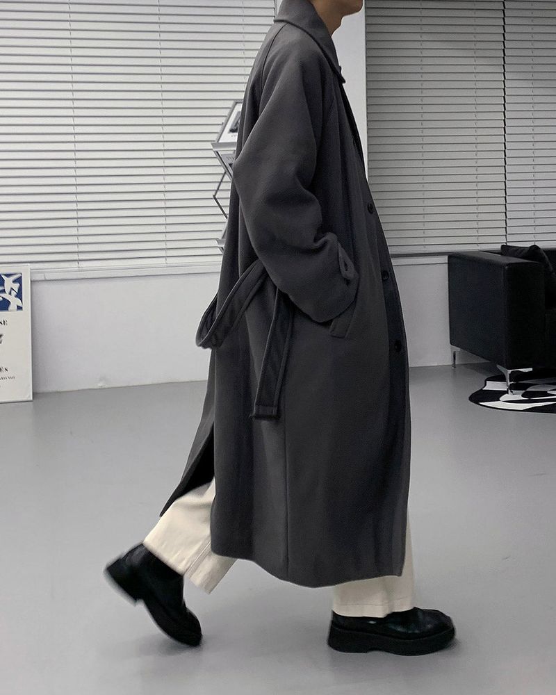 SK Maison Wool Mac Coat (2 colors)