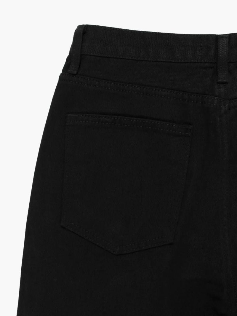 LMN Herit Bootcut Semi-Wide Cotton Pants (2 colors)