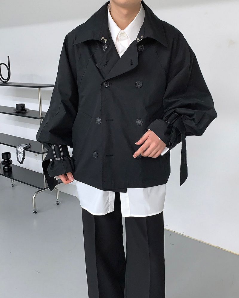 GM Balloon Short Trench Jacket (2 colors)