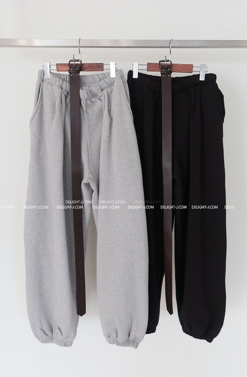 Belt SET Napping Jogging Pants