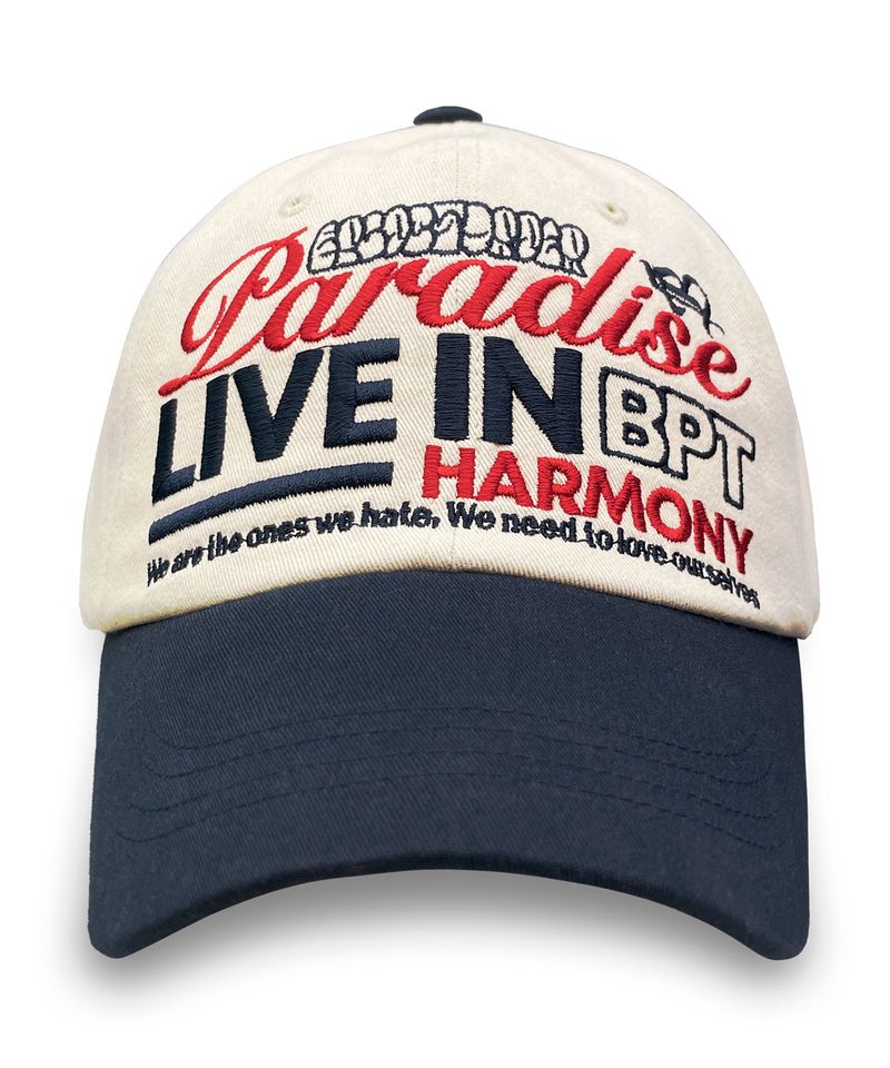 LIVE IN HARMONY CAP NAVY