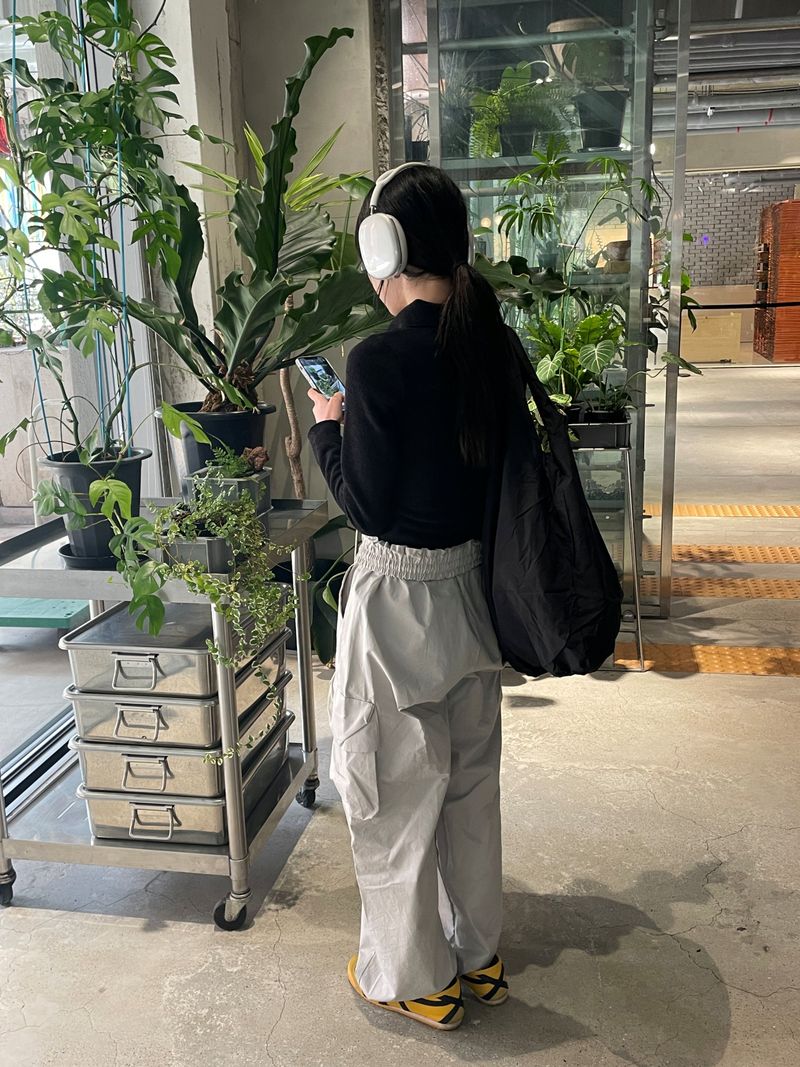 Pelee ash cargo pants