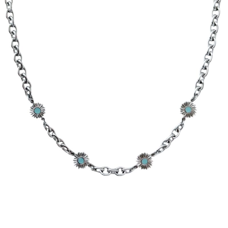 Artic Necklace Turquoise Blue