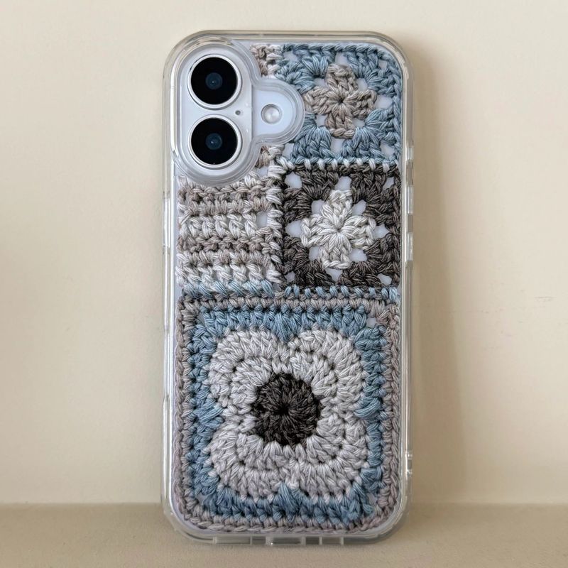 MOTIFS HARD JELL CASE _ F _ BLUE