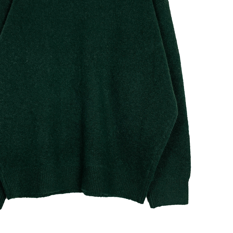 wool knit sweatshirt
