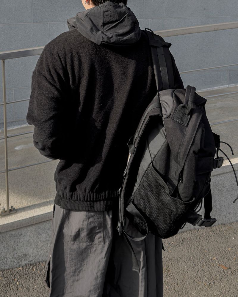 SERNIC Hooded Fleece Warmer Anorak