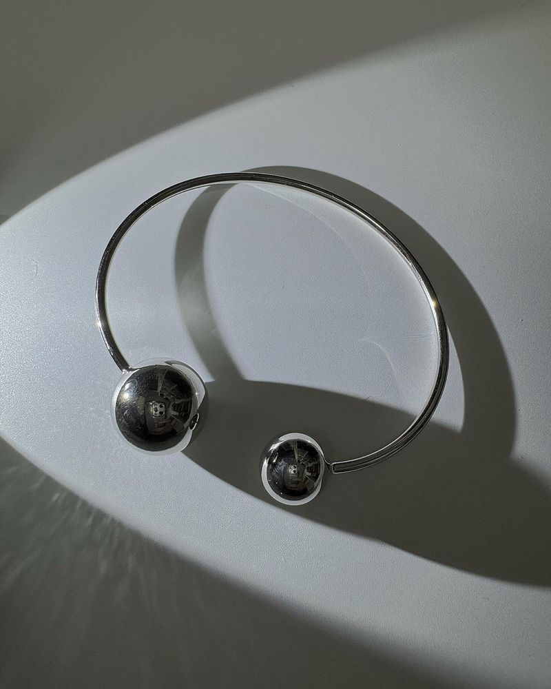 [Meovv Narin/YENA] Silver bell ball bracelet