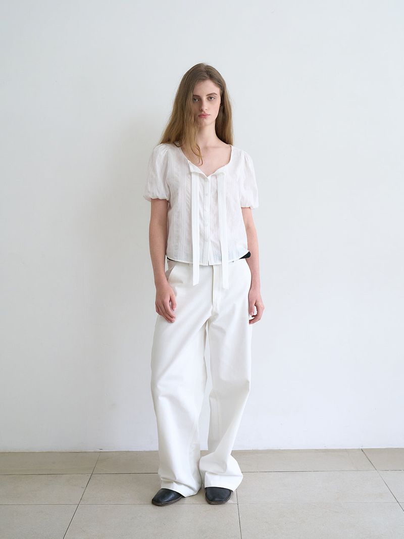 Claire blouse (Ivory)
