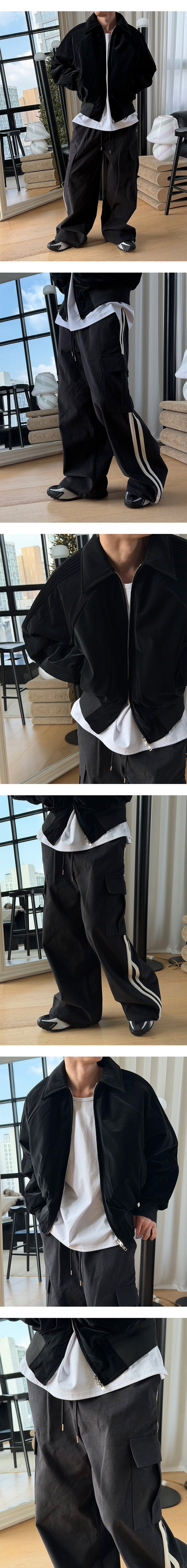 [HEAVY OUTER] Glossy padded ma-1 jumper(3color)