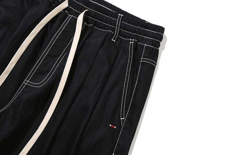 WIDE COTTON PANTS_BLACK