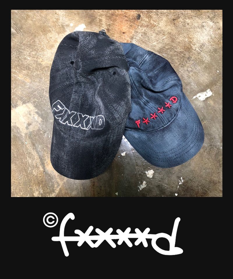 STITCH F****D STRAPBACK DIRTY -DIRTY GREY-